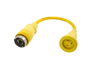 Hubbell HBL61CM55 Adapter 30A Female To 50A 125V Male