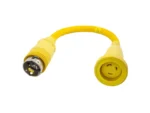 Hubbell HBL61CM71 Adapter 30A Female To 50A 250V Male