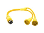 Hubbell HBL64CM54 Adapter 2 30A Female Ends - 50A 250