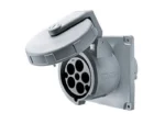 Hubbell M5100R7 100A 480V 5-Wire Receptacle