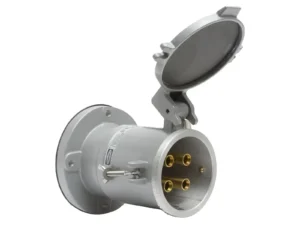 Hubbell M5200BS1R 200A Inlet 200A 600V 4 Pole 5 Wire