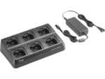 Icom 6-Gang Charger with USA AC Adapter