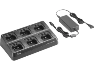 Icom 6-Gang Charger with USA AC Adapter