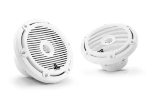 JL Audio M3 6.5in Coaxial Speakers White Classic Grille