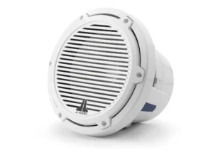 JL Audio M6 8in Subwoofer with White Classic Grille Infinite Baffle