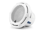 JL Audio M6 10in Subwoofer with White Classic Grille Infinite Baffle