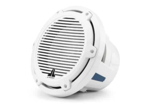 JL Audio M6 10in Subwoofer with White Classic Grille Infinite Baffle