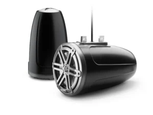 JL Audio M3 7.7in Enclosed Tower Speakers Gray Sport Grille
