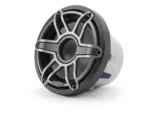 JL Audio M6 8in Subwoofer with Titanium Sport Grille Infinite Baffle