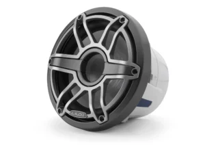 JL Audio M6 8in Subwoofer with Titanium Sport Grille Infinite Baffle