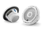 JL Audio M6 6.5in Coaxial Speakers White Classic Grille
