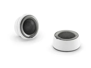 JL Audio M6 1in Component Tweeter White Mounting Cups and Gray Trim