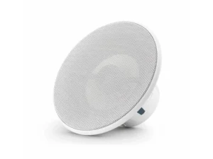 JL Audio M6 6.5in Coaxial Speakers White LUXe Grille Single Speaker