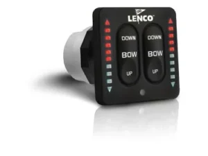 Lenco LED Flybridge Key Pad With 20ft Sjielded Harness For Use with 15270-001