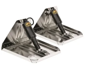 Lenco 12inx12in Heavy Duty Trim Tab Kit 12v Requires Switch