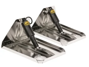 Lenco 16inx12in Heavy Duty Trim Tab Kit 12v Requires Switch