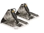 Lenco 18inx14in Heavy Duty Trim Tab Kit 12v Requires Switch
