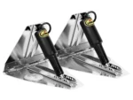 Lenco 14inx12in High Performan Trim Tab Kit 12v Requires Switch