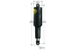 Lenco 2 1/4in Stroke Standard 101 Actuator 5/16in 12V