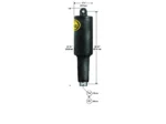 Lenco 2 1/4in Stroke XD Actuator 3/8in 12V