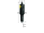 Lenco 2 1/4in Stroke XDS Actuator 5/16in 12V