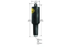 Lenco 2 1/4in Stroke XD Actuator 3/8in 24V