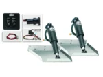 Lenco 12inx12in Edge Mount Trim tab Kit 12v with Standard Switch