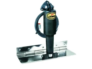 Lenco 4inx12in Limited Space Trim Tab Kit 12v Electro Polished
