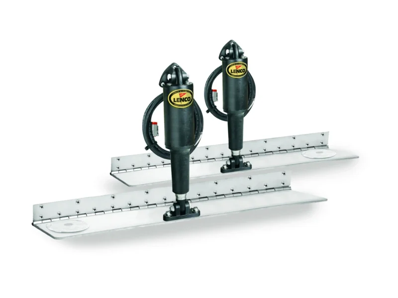 Lenco 4inx18in Hybrid Trim Tab Kit 12V