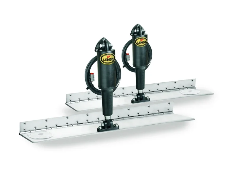 Lenco 4inx30in Hybrid Trim Tab Kit 12V