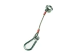 Lewmar 66840027 Anchor Strap 12in 3mm Cable with 6mm Caribiner Clip
