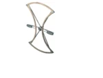 Lewmar 36in Folding Wheel Kit