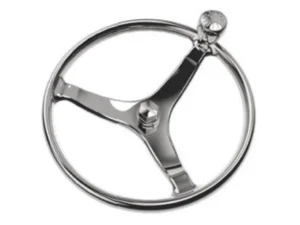 Lewmar 13.5in Power Grip Wheel Stainless Steel M12 Nut