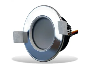 Lumishore LUX DL65 Downlight Full Spectrum CRGBW 12/24vDC 5 Watt Chrome Bezel