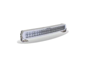 Lumishore 20in Curved Lightbar White LED, White Housing 12/24vDC