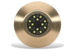 Lumishore ORA TIX404 Thru-Hull Mount Underwater White LED Bronze Housing 12/24vDC