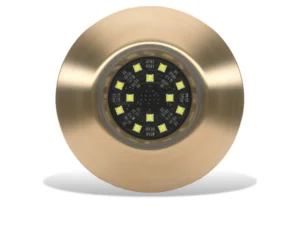 Lumishore ORA TIX404 Thru-Hull Mount Underwater White LED Bronze Housing 12/24vDC