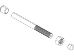 Lowrance 000-15278-001 Rod Stabilizer kit for Ghost