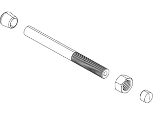 Lowrance 000-15278-001 Rod Stabilizer kit for Ghost