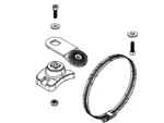Lowrance Trolling Motor Shaft Mount for Active Target Scout View