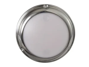 Lumitec Touch Dome White/Red LED Light Stainless Finish 12/24v