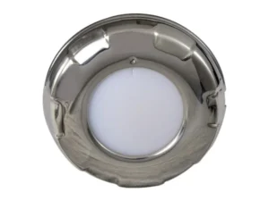 Lumitec Aurora Dome Light White/Blue LED Stainless Steel Finish