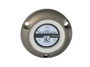 Lumitec Seablaze Mini White LED Underwater Light Brushed Finish 12/24v 2-Pack