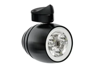 Lumitec Octane Tower/Spreader White LED Black Finish 12/24v