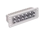 Lumitec Maxillume H60 Flood White LED Flush Mount White Finish 12/24v
