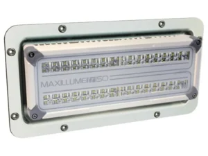 Lumitec Maxillume tr150 Flood White LED Semi-Recessed White Housing 12/24v