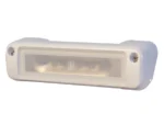 Lumitec Perimeter Flood Light White LED White Finish 12/24v