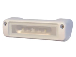Lumitec Perimeter Flood Light White LED White Finish 12/24v