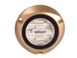 Lumitec Seablaze X2 Spectrum RGBW LED Surface Mount Bronze Housing 12/24v