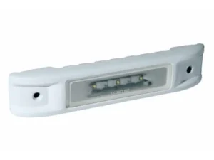 Lumitec Ibiza Utility/Engine Room Light 12v White Finish White/Blue LEDfts